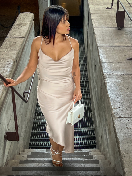 Vestido Colonne